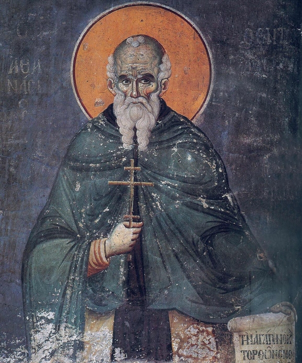 Sf.Athanasie Athonitul-Panselinos-Protathon-Karyes